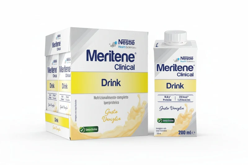 Meritene Clinical Drink Vaniglia 4x200ml