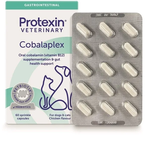 Protexin Veterinary Cobalaplex Integratore per Cani e Gatti 60 Capsule