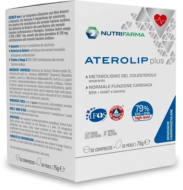 Aterolip Plus 30 Compresse + 30 Perle