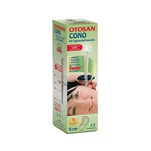 OTOSAN CONO IGIENE ORECCHIO+PROPOLI 6 PEZZI