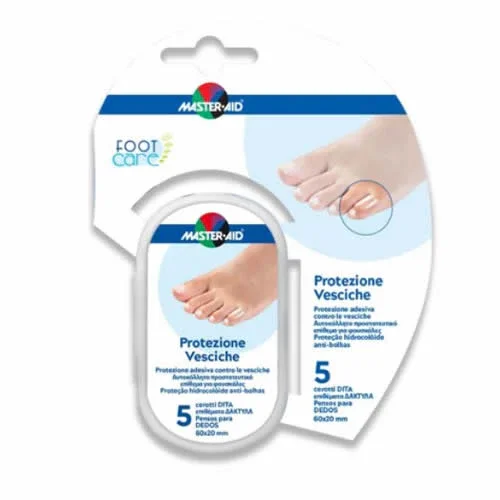 IDROCOLLOIDE MASTER-AID FOOTCARE VESCICHE DITA 60X20 MM 5 PEZZI A2