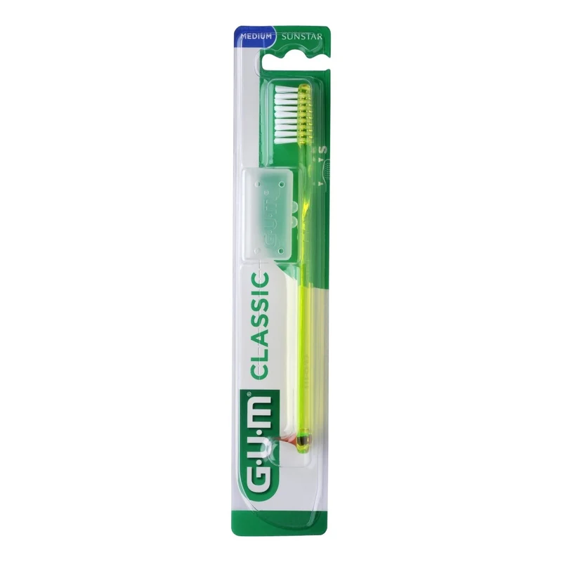 GUM Classic 410 spazzolino medio compatto