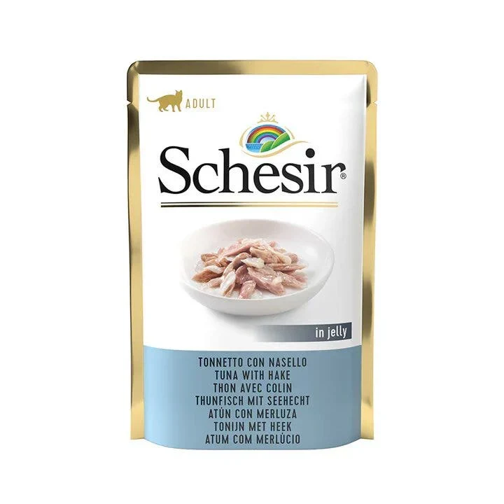 Schesir In Jelly Gatto Tonnetto Con Nasello In Gelatina 85g