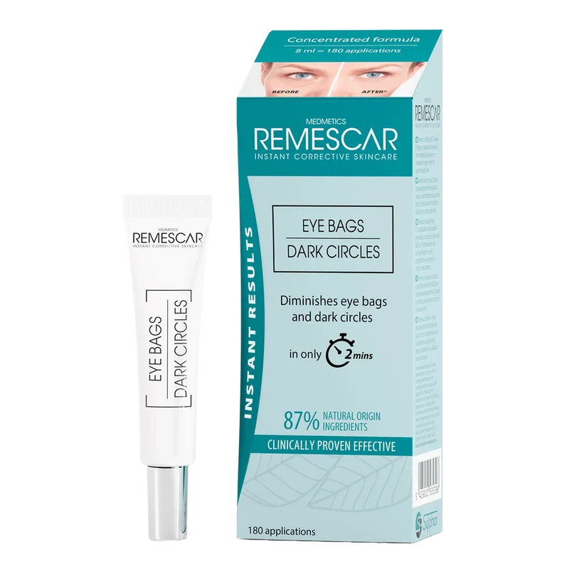 Remescar Borse Occhiaie, 180 Applicazioni, 8ml