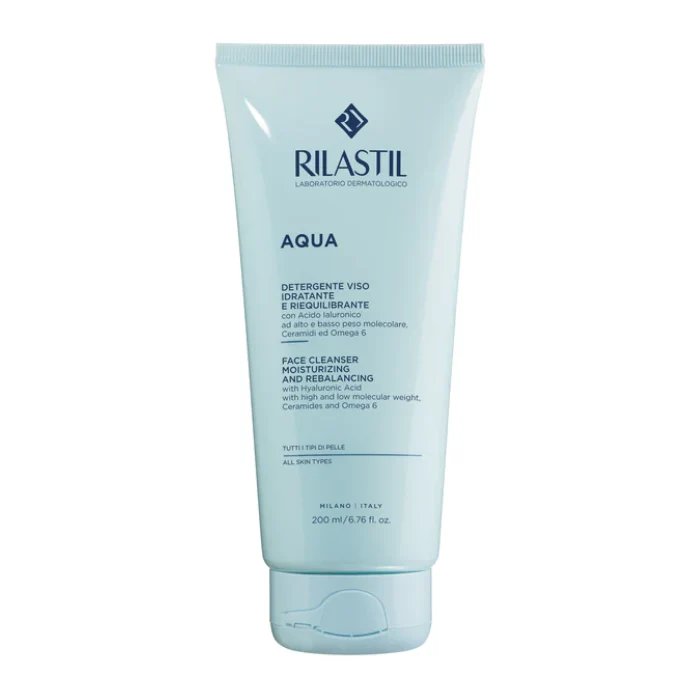 Rilastil Aqua Detergente Viso Idratante Riequilibrante 200ml