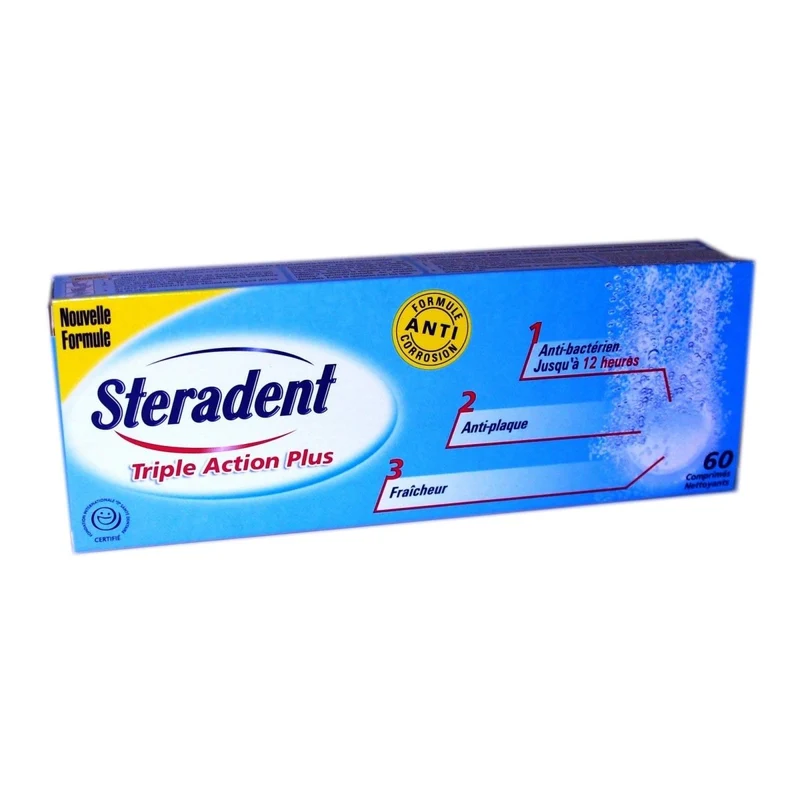 Steradent Tartar Control Plus 60 compresse