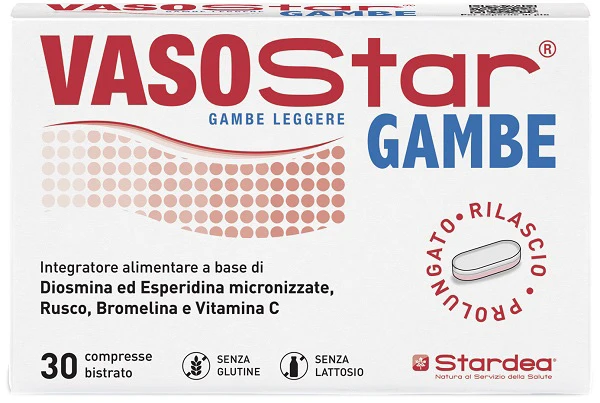 Vasostar Gambe 30 Compresse