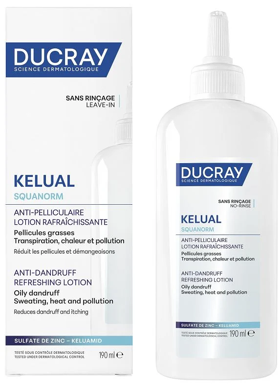 Ducray Kelual Squanorm Lozione Antiforfora Rinfrescante 190ml