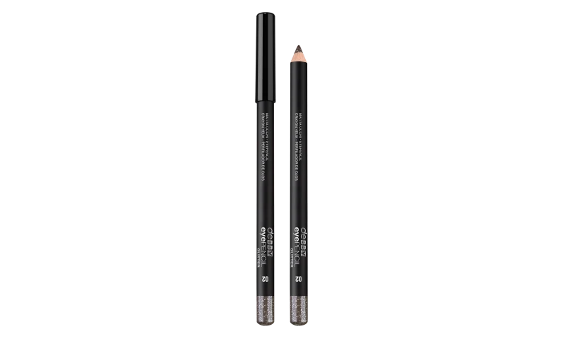 Debby Eyelpencil Glitter Grey N.02