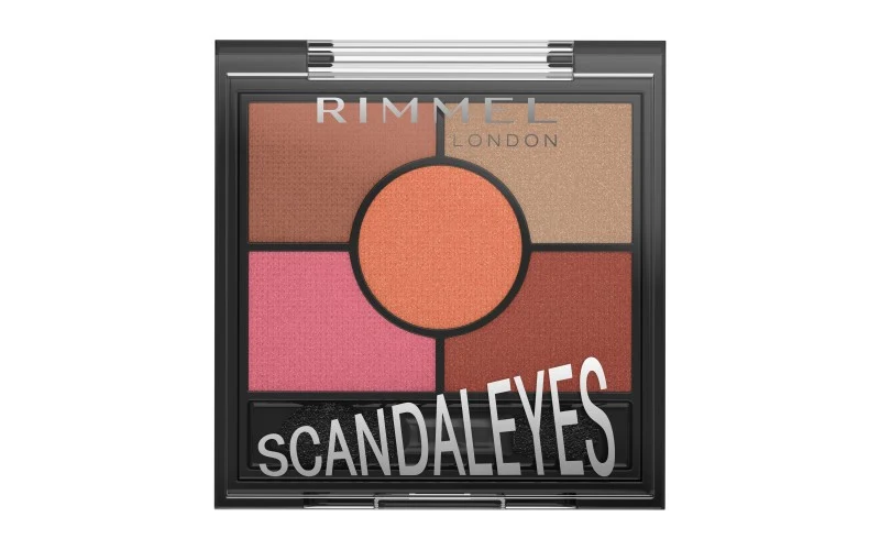 Rimmel Scandaleyes 5 Pan Palette N.04 Burgundy Pink