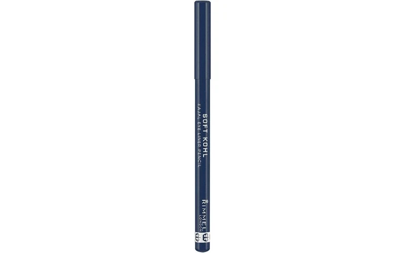 Rimmel Eyeliner Soft Kohl Kajal - Matita Occhi Morbida A Lunga Tenuta - Denim Blue - 1.2 G