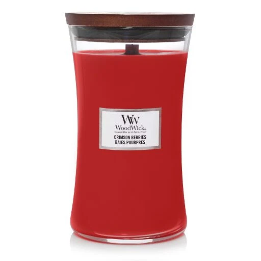 Woodwick - Candela Grande Crimson Berries