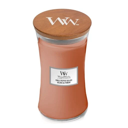 Woodwick - Candela Grande Chilli Pepper Gelato