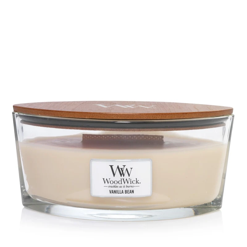 Woodwick - Candela Ellipse Vanilla Bean