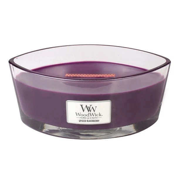 Woodwick - Candela Ellipse Spiced Blackberry