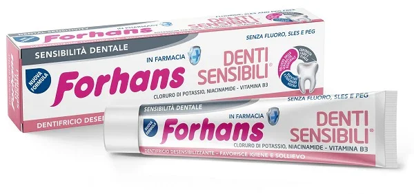 FORHANS DENTI SENSIBILI DENTIFRICIO DESENSIBILIZZANTE 75 ML