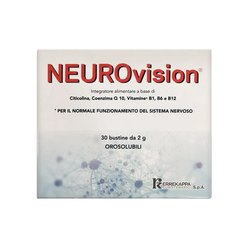 Neurovision Per il Normale Funzionamento Del Sistema Nervoso 30 Bustine