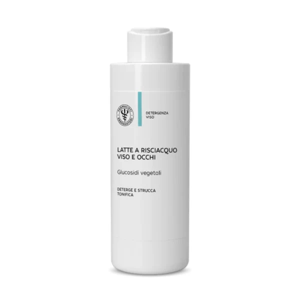 Latte a Risciacquo Viso e Occhi Detergente e Struccante 200ml Farmacisti Preparatori