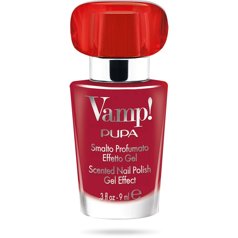 Pupa Vamp Smalto Profumato Effetto Gel 212 Loving Red 9ml