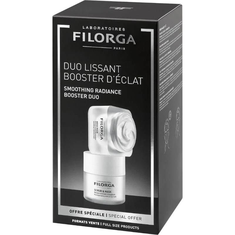Filorga Duo Rituale Rigenerante Maschera Dermolevigante Illuminate 50ml + Maschera Esfoliante Riossi