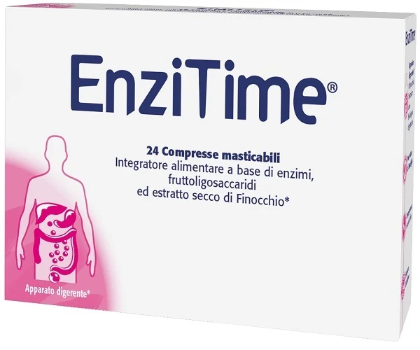 Enzitime 24 compresse masticabili
