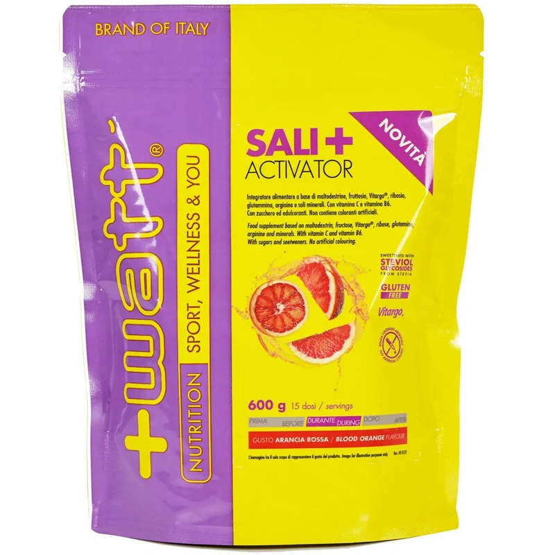 +Watt Sali+ Activator Gusto Arancia Rossa 750g