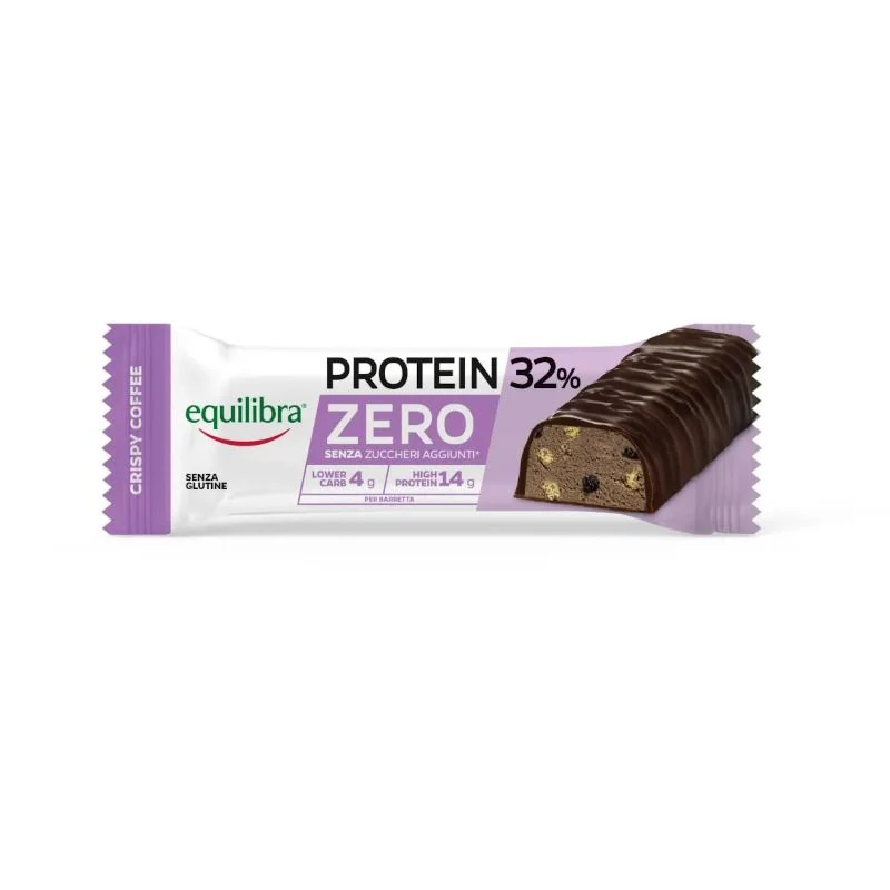 Equilibra Protein 32% Zero Crispy Coffee 1 Barretta Da 45g