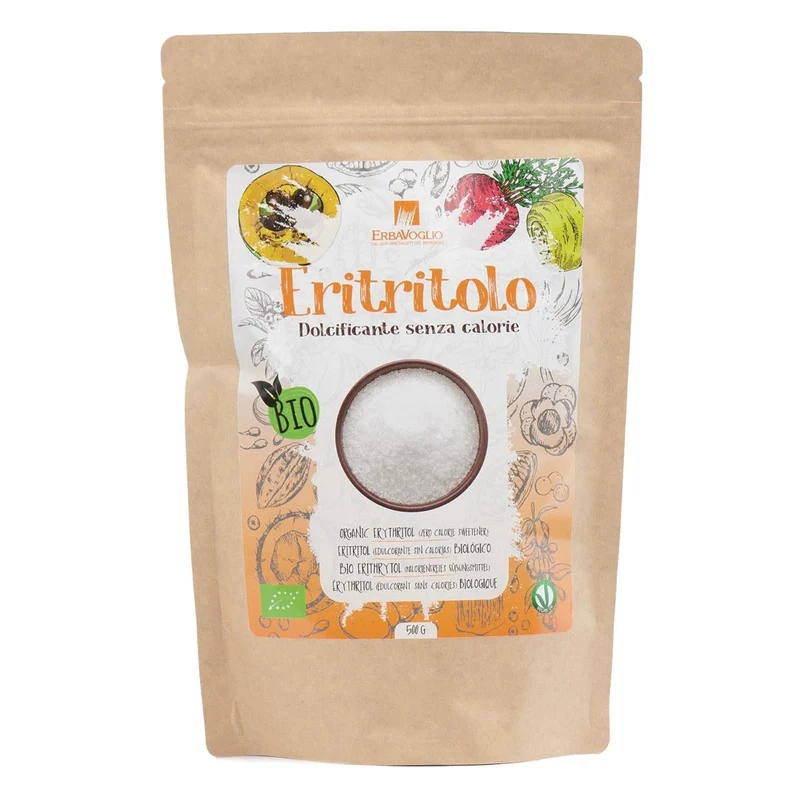 Erbavoglio Eritritolo Cristallizzato Bio 500g