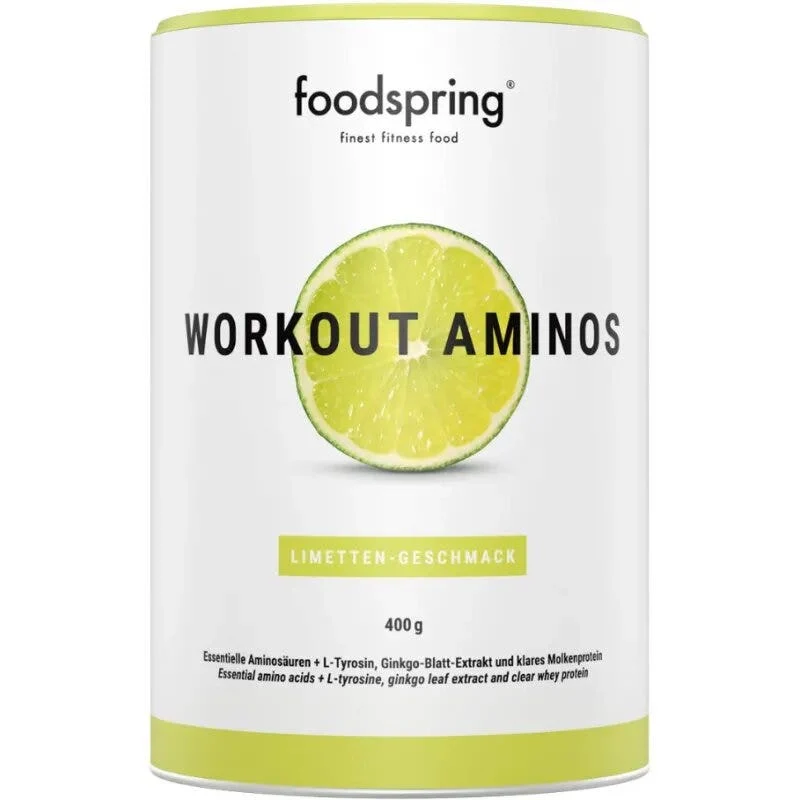 Foodspring Workout Aminos Lime 400g