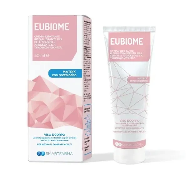 Eubiome Crema Idratante/Riequilibrante Pelli Sensibili Tendenza Atopica 150ml