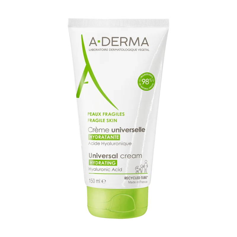 Aderma Les indispensables Crema Universale Idratante Viso/Corpo 150ml