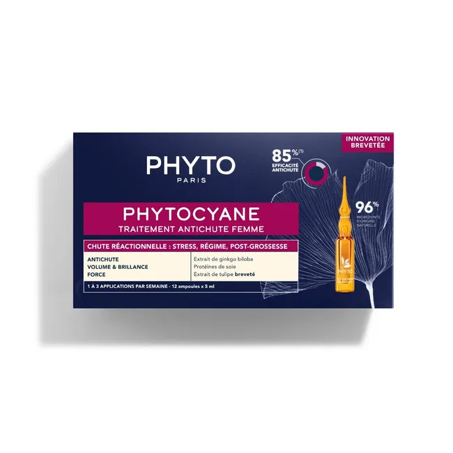 Phyto Phytocyane Fiale Donna Caduta Temporanea 12x5ml
