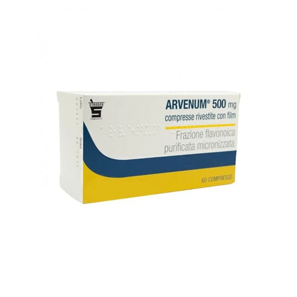Arvenum 500 mg 60 compresse rivestite