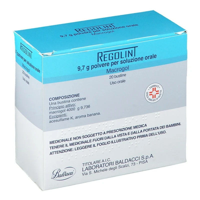 Regolint 9,7 g 20 bustine polvere per soluzione orale