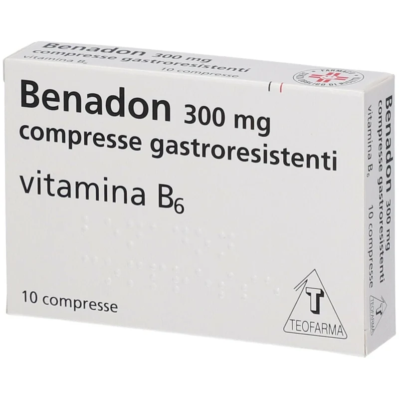 Benadon 300 mg 10 compresse gastroresistenti