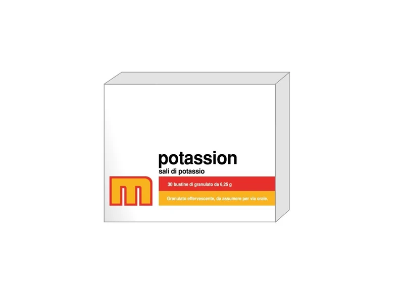 Potassion 20 bustine granulado effervescente sali potassio