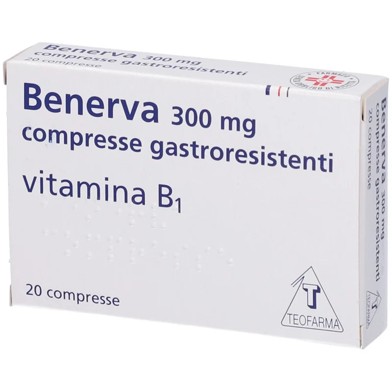 Benerva 300 mg 20 compresse gastroresistenti