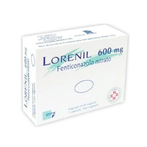 Lorenil 600 mg 1 capsula molle vaginale