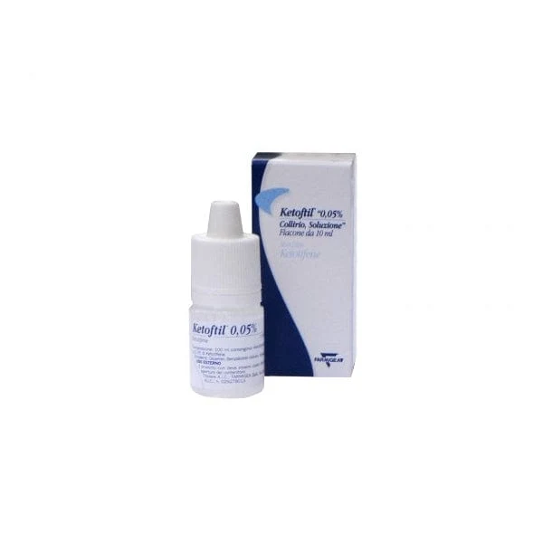 Ketoftil 0,05 % 10 ml collirio soluzione