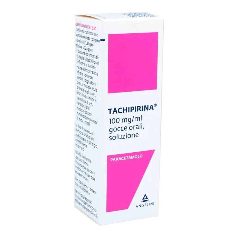 Tachipirina 100 mg/ml 30 ml gocce orali soluzione