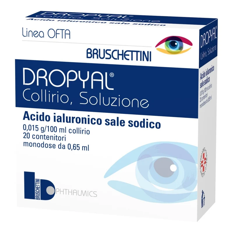 Dropyal 0,015 % 20×0,65 ml collirio soluzione