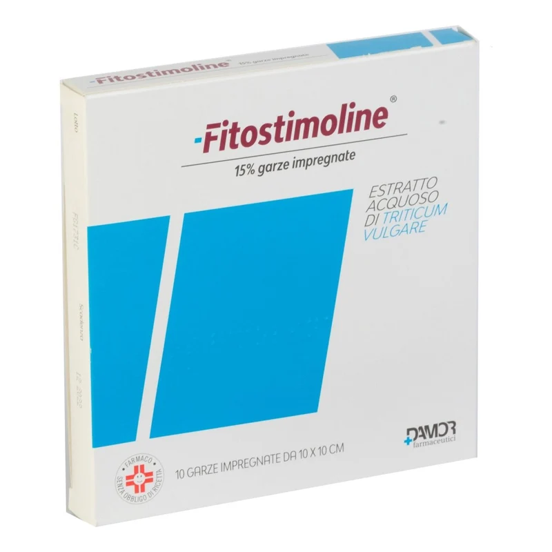 Fitostimoline 15 % 10 garze impregnate crema