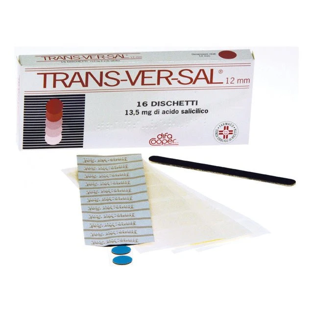 Trans - Ver - Sal 13,5 mg/12 mm 20 cerotti transdermici + garzette e limetta