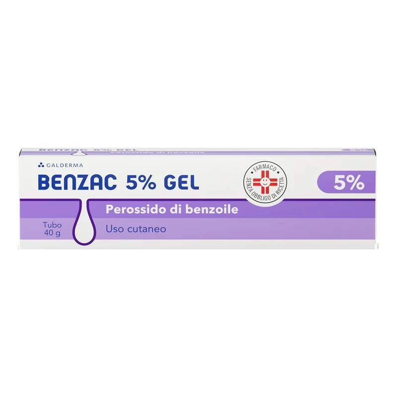 Benzac Gel 5 % 40 g gel
