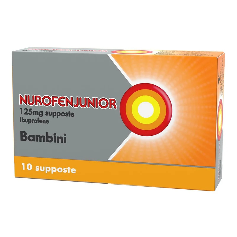 Nurofen Junior 125 mg 10 supposte bambini