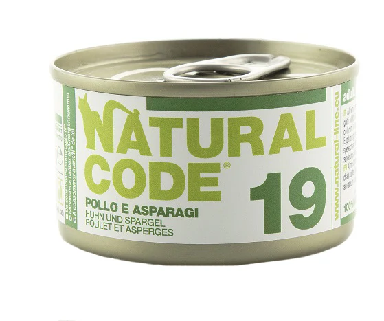 Natural Code 19 Pollo e Asparagi
