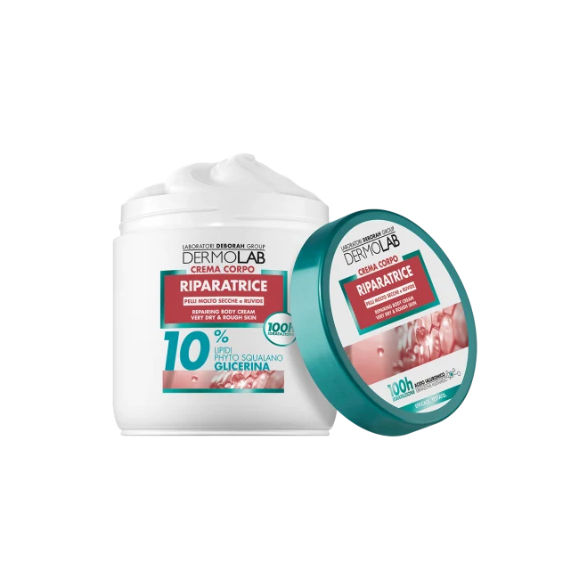 Dermolab Crema Corpo Riparatrice Vaso 400 Ml