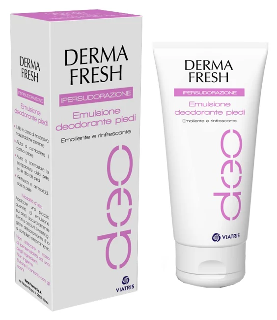 Dermafresh Ipersudorazione Piedi Emulsione Deodorante 100ml