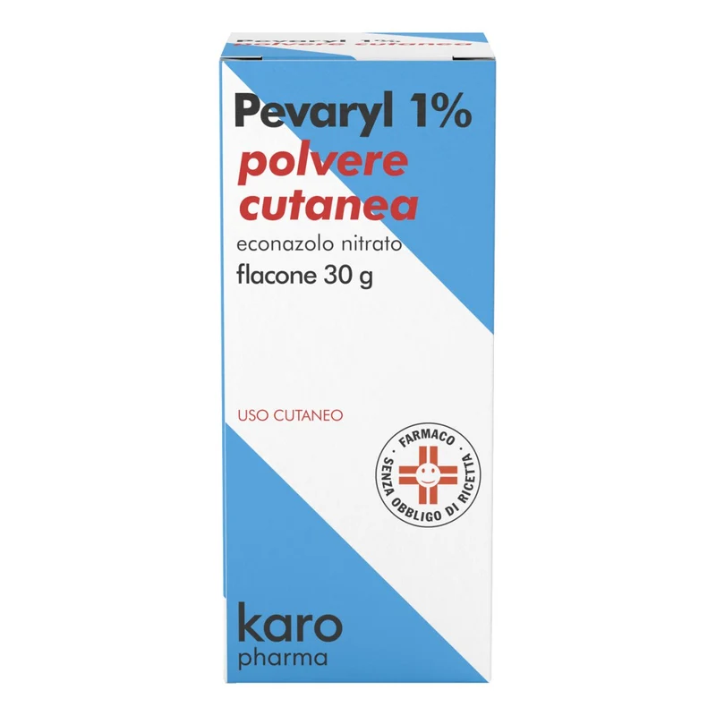 Pevaryl 1 % 30 g polvere cutanea