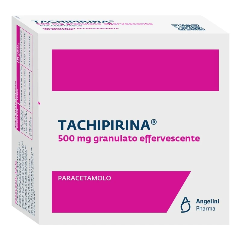 Tachipirina 500 mg 20 bustine granulato effervescente